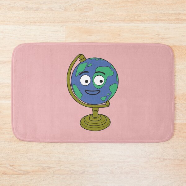 Item preview, DON'T HUG ME I'M SCARED Gilbert the Globe designed and sold by BlancheStitches.