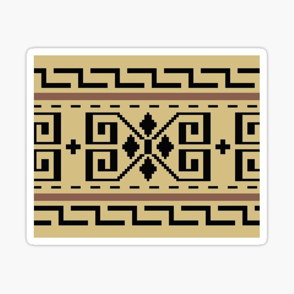 The Big Lebowski - Dude Sweater Pattern Sticker
