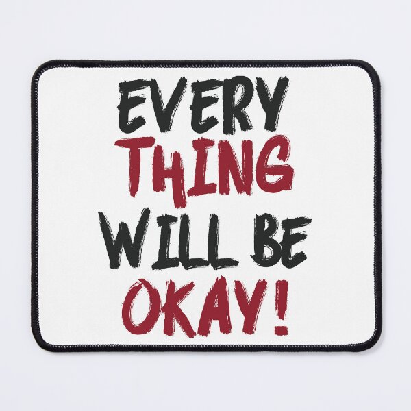 Item preview, Everything will be okay soon hope wings and motivational quote designed and sold by alltheprints.