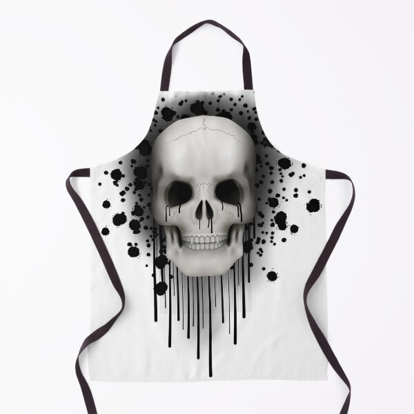 Item preview, Skull (splatter & drips) designed and sold by Jeremy Crotty.