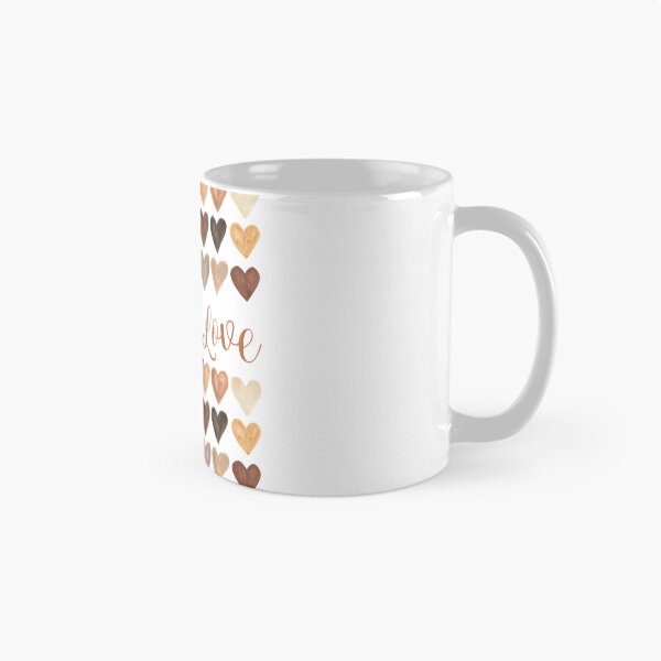 Item preview, Buffalo Strong Choose Love Retro Hearts designed and sold by RosalindaRojas.