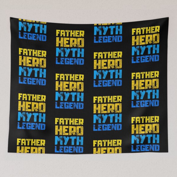 Item preview, Father Hero Myth Legend designed and sold by FNStuff.