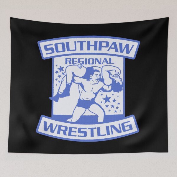 Item preview, Southpaw Regional Wrestling Blue designed and sold by saintbrodie.