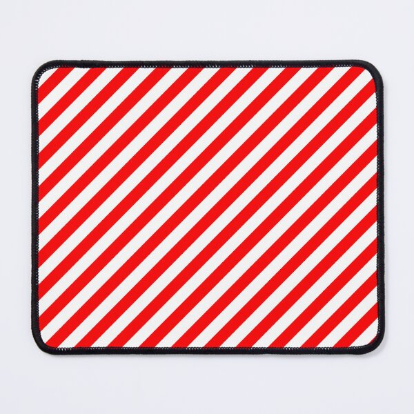 Item preview, Red and White Diagonal Stripes designed and sold by starrylite.