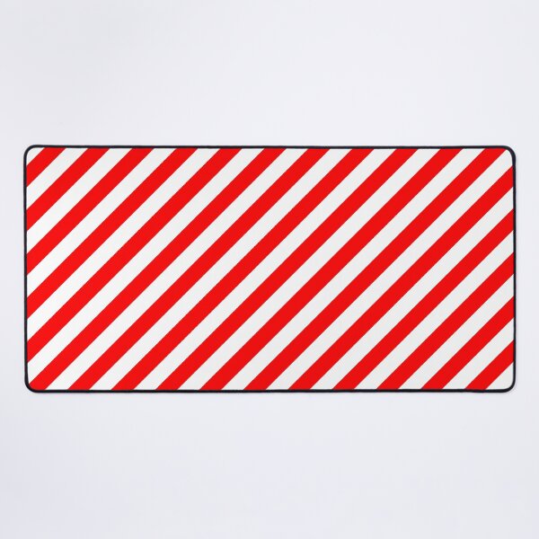 Item preview, Red and White Diagonal Stripes designed and sold by starrylite.