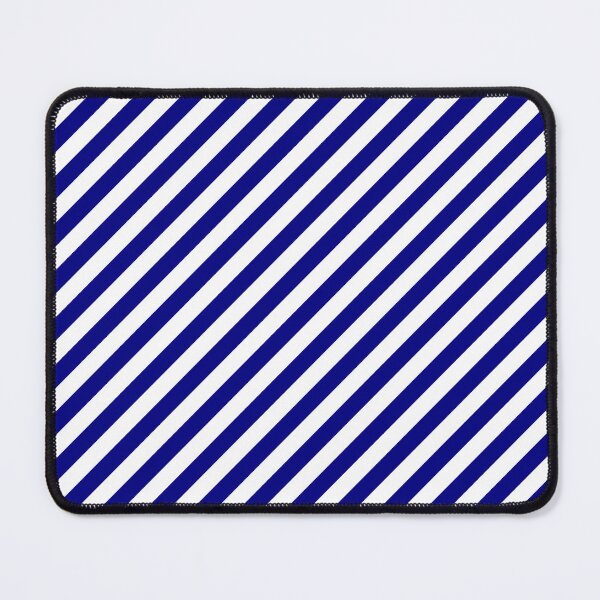 Item preview, Blue and White Diagonal Stripes designed and sold by starrylite.