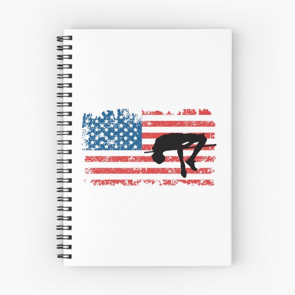 Item preview, High Jumping, American Flag, July 4th, High Jumper designed and sold by EstelleStar.