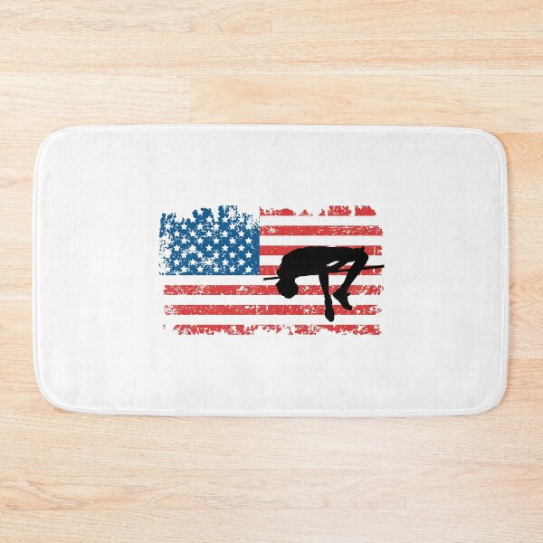 Item preview, High Jumping, American Flag, July 4th, High Jumper designed and sold by EstelleStar.