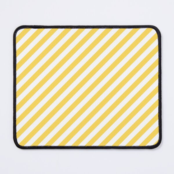 Item preview, Yellow and White Diagonal Stripes designed and sold by starrylite.