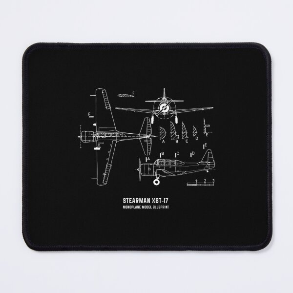 Item preview, Stearman XBT-17 Aircraft Model Blueprint designed and sold by PodiShawna.