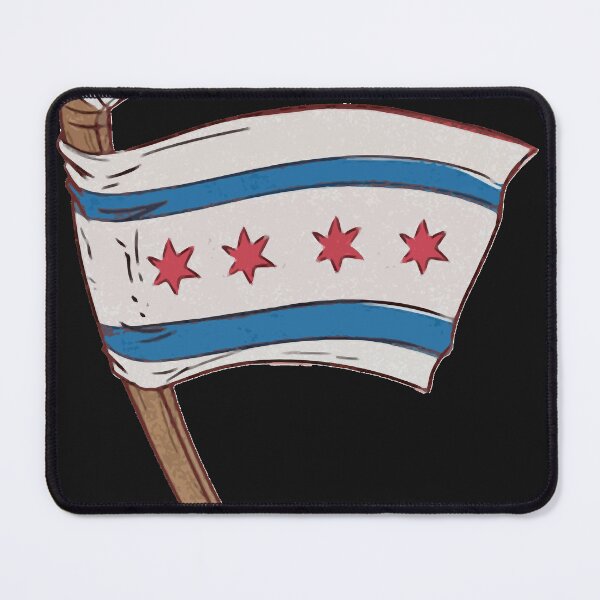 Item preview, Hockey-Chicago-Blackhawks-Chicago-Flag-Essential- designed and sold by CharlesLatham.