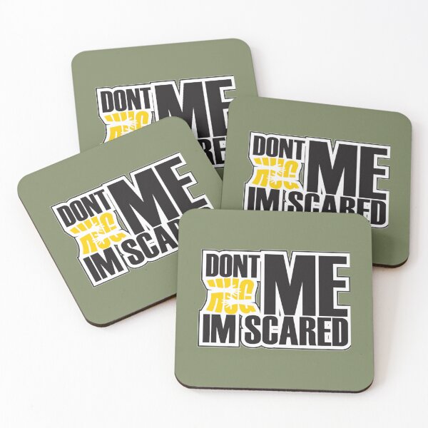 Item preview, DON' HUG ME I'M SCARED designed and sold by BlancheStitches.