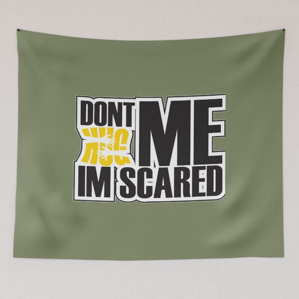 Item preview, DON' HUG ME I'M SCARED designed and sold by BlancheStitches.