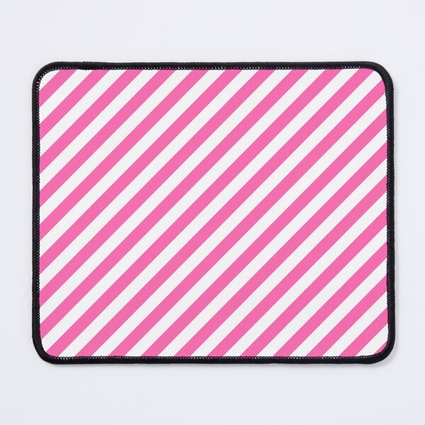 Item preview, Hot Pink and White Diagonal Stripes designed and sold by starrylite.