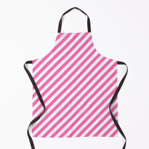 Item preview, Hot Pink and White Diagonal Stripes designed and sold by starrylite.
