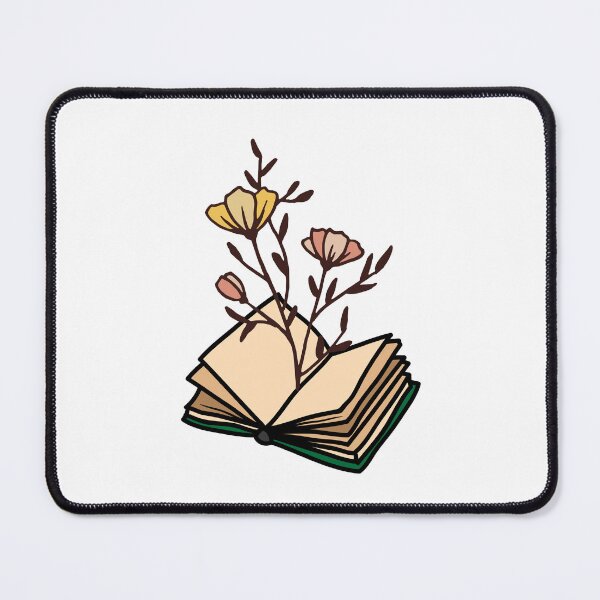 Item preview, Flowers growing from book vintage designed and sold by CherieTree.