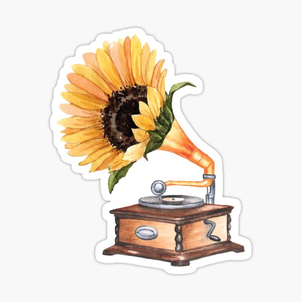 Item preview, Gramófono Girasol designed and sold by chillaxcats.