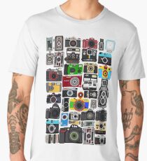 Pixelated Camerass Men's Premium T-Shirt