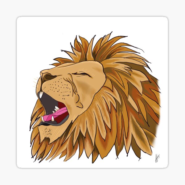 Stickers Roi Lion Ombres, Royaume Lion