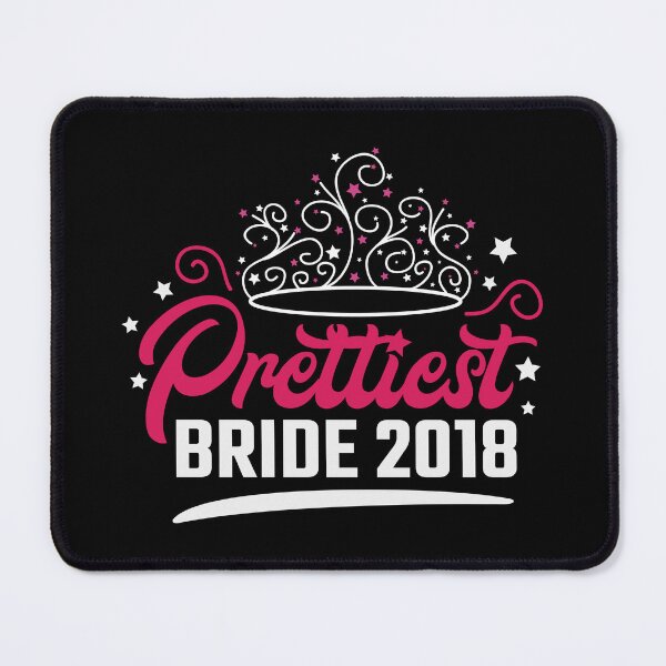 Artikelvorschau, Bachelor Party Prettiest Bride 2018 Pink Crown Gift entworfen und verkauft von haselshirt.