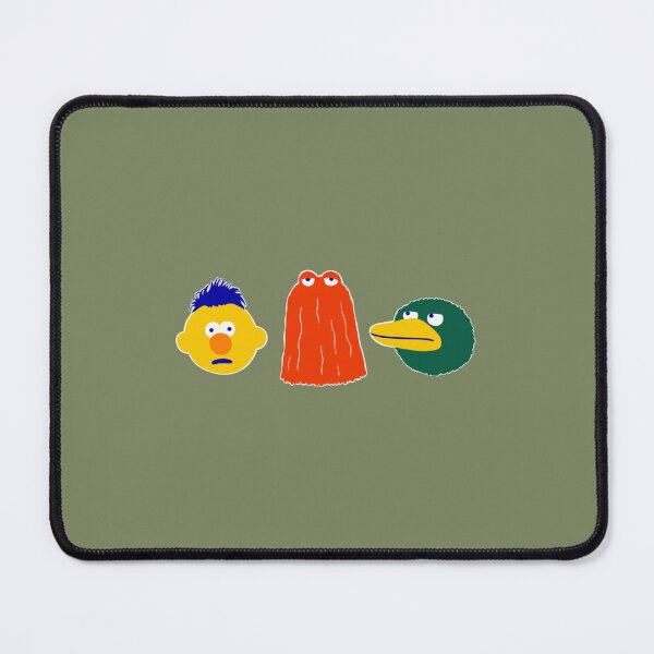 Item preview, YELLOW, RED, DUCK - on blue designed and sold by BlancheStitches.