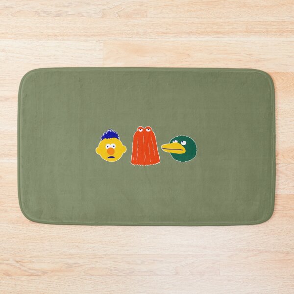Item preview, YELLOW, RED, DUCK - on blue designed and sold by BlancheStitches.