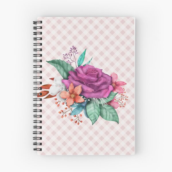 Item preview, Pretty vintage rose bouquet and gingham, cottagecore aesthetic collection 3 of 3 designed and sold by Orianah.
