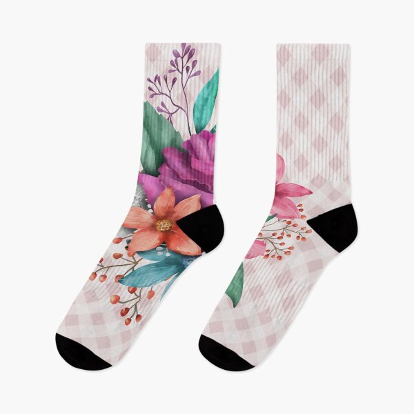 Item preview, Pretty vintage rose bouquet and gingham, cottagecore aesthetic collection 3 of 3 designed and sold by Orianah.