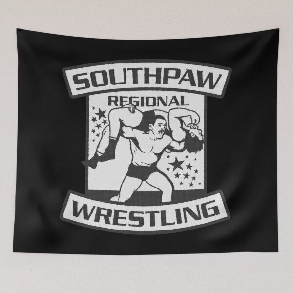 Item preview, Southpaw Regional Wrestling Black designed and sold by saintbrodie.