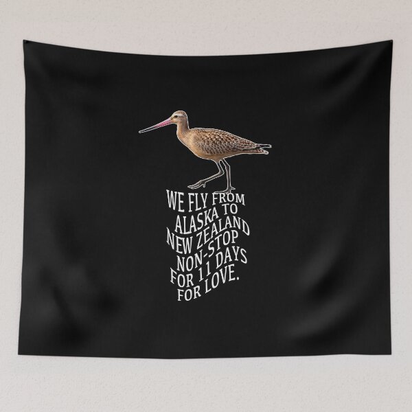 Item preview, We fly from Alaska to New Zealand non-stop for 11 days for love. designed and sold by studiohfy.
