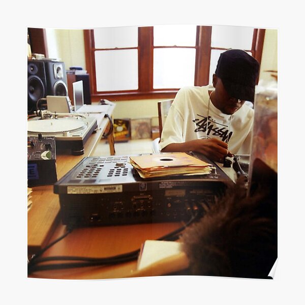 J Dilla Home Studio Poster