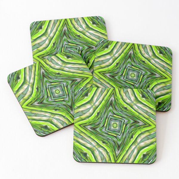 Item preview, Evergreen bamboo pattern designed and sold by Patternflower.