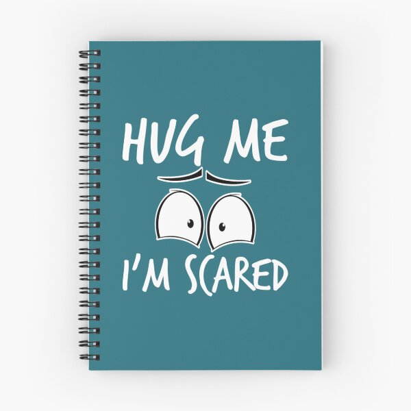 Item preview, Hug Me or Don't Hug Me Im Scared designed and sold by BlancheStitches.