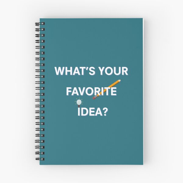 Item preview, DHMIS Notebook _quot_What's your favorite idea designed and sold by BlancheStitches.