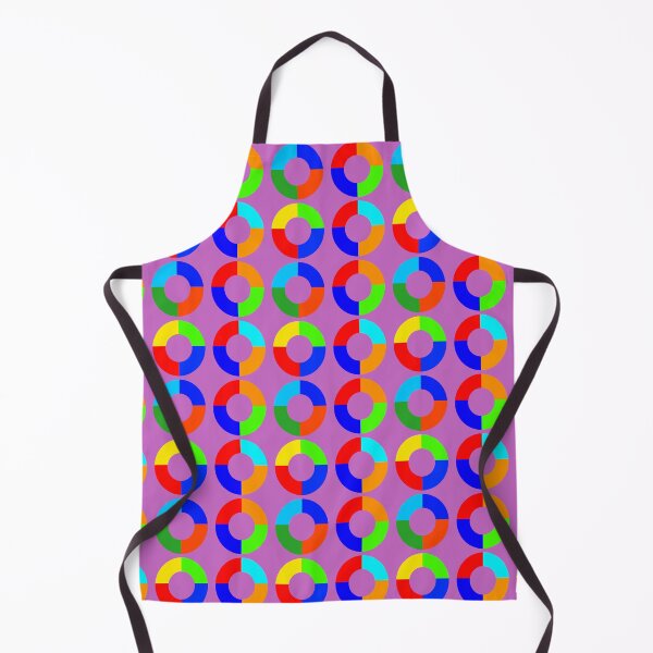 Item preview, colorful abstract geometric pattern designed and sold by pauloneill-art.