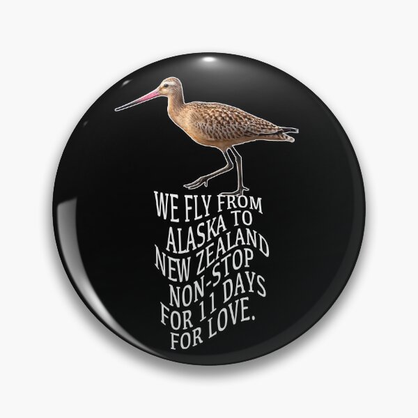 Item preview, We fly from Alaska to New Zealand non-stop for 11 days for love. designed and sold by studiohfy.