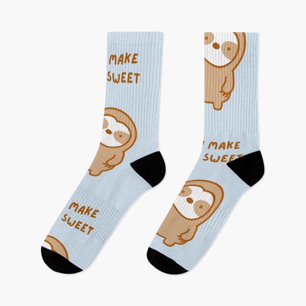 Item preview, You Make Life Sweet Cotton Candy Sloth  designed and sold by theslothinme.