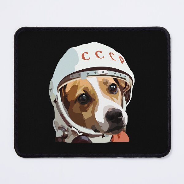 Item preview, My Laika astronaut drawing designed and sold by Blondiabshop.