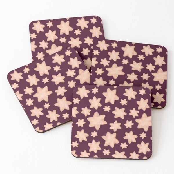 Item preview, Gingerbread Simple Stars Dark designed and sold by IcyArtShop.