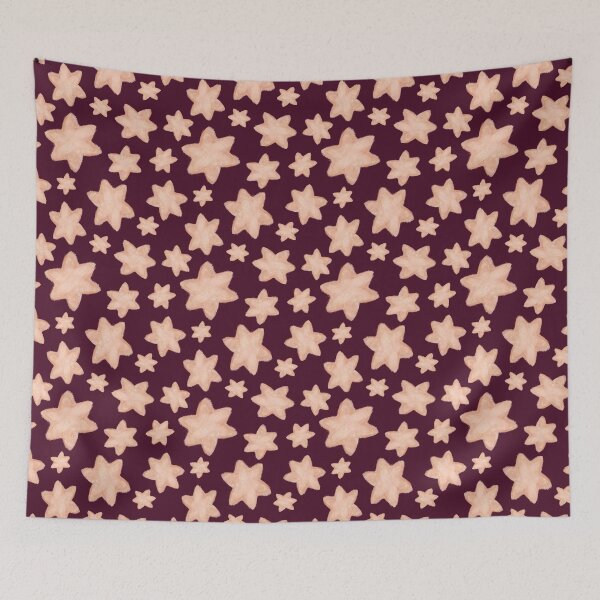 Item preview, Gingerbread Simple Stars Dark designed and sold by IcyArtShop.