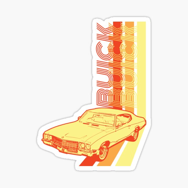Retro Buick Skylark Sticker