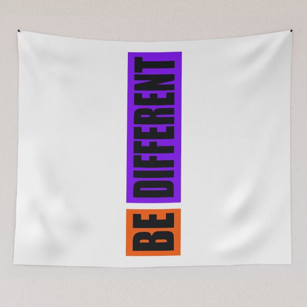 Item preview, Be Different (W) side designed and sold by Vaccine159.