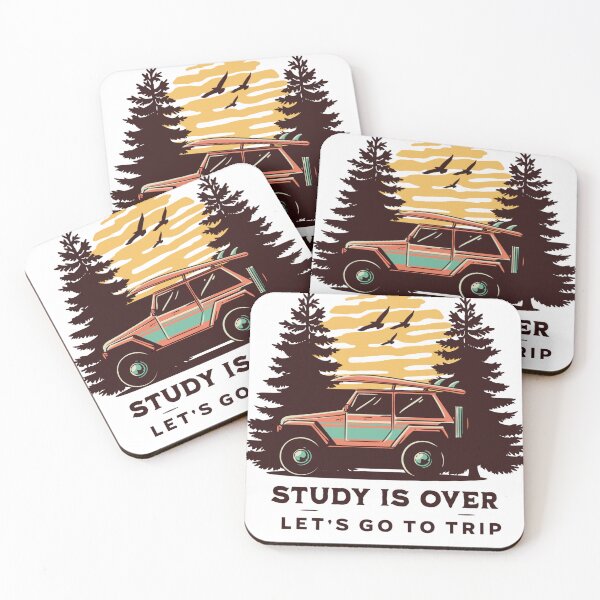 Item preview, Funny trip quote, Study is over, let's go to trip cool designed and sold by Tarikbouchmal.