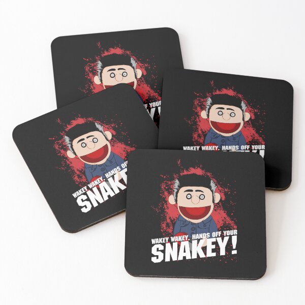Item preview, Ashy Slashy Quote - Wakey Wakey Hands off Your Snakey designed and sold by McPod.