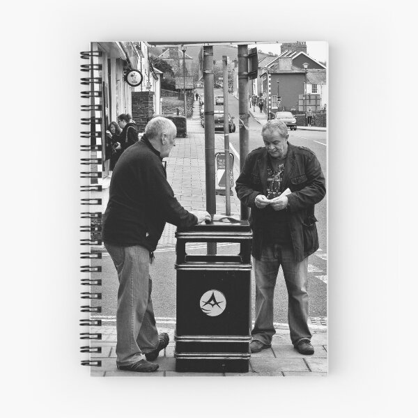 Item preview, Old Men in Street designed and sold by Alun Wyn Walters.