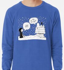 Charlie Snow/Jon Brown and his dog/Direwolf Lightweight Sweatshirt