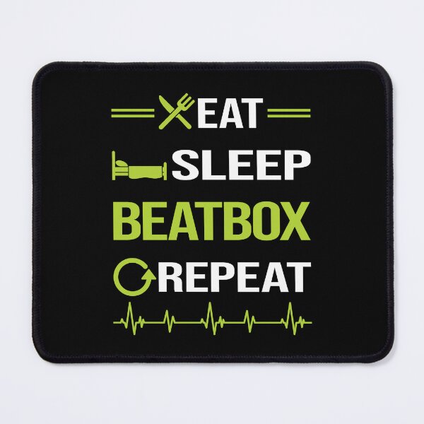 Item preview, Funny Eat Sleep Repeat Beat Box Beatboxing Beatbox designed and sold by HappyTshirt1239.