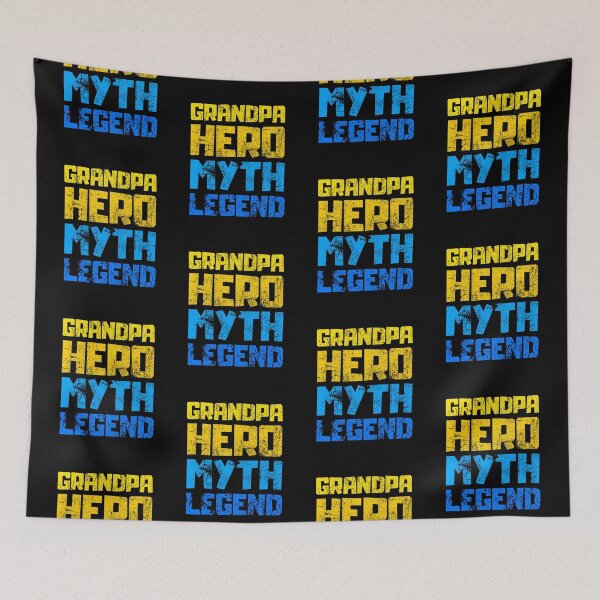 Item preview, Grandpa Hero Myth Legend designed and sold by FNStuff.