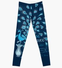Paisley Peacock Pride and Prejudice: Classic Leggings