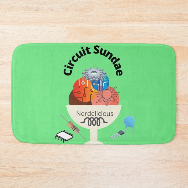 Item preview, Circuit Sundae Nerdelicious designed and sold by Sophia-Adams.